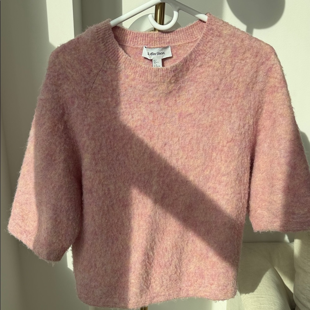 & Other Stories Soft Pink Knit Top